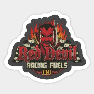 Red Devil Racing Fuels 1968 Sticker